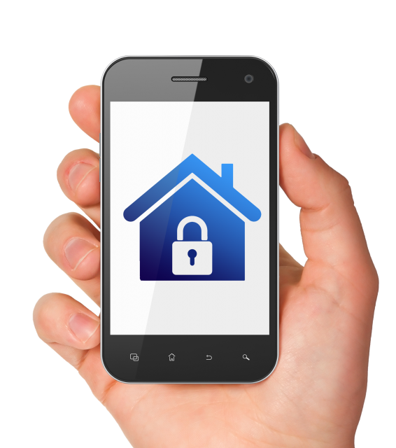 SmartPhoneWithHouseLock